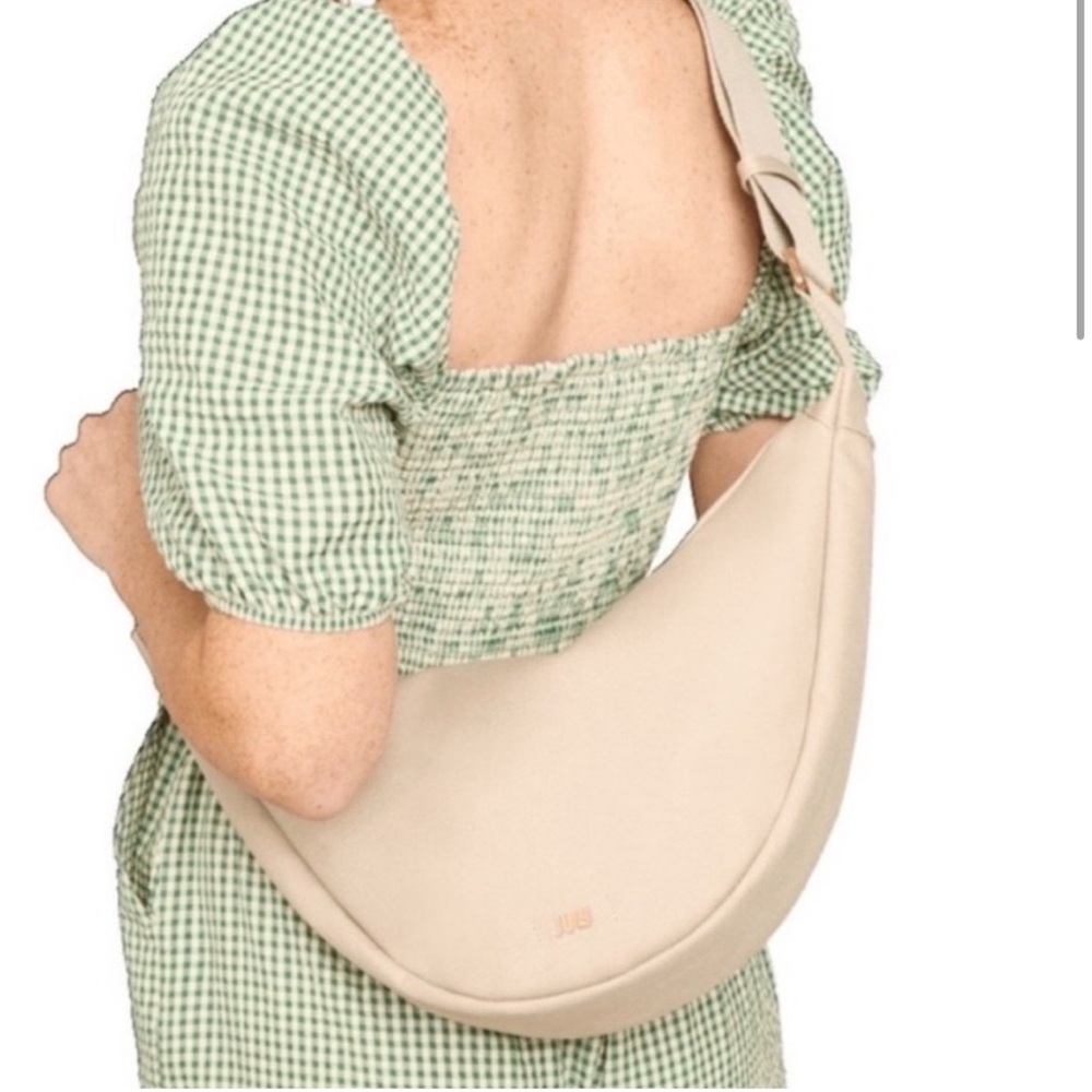 JULY Everyday Taupe Crescent Bag